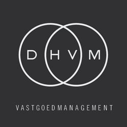 DHVM logo - B&W